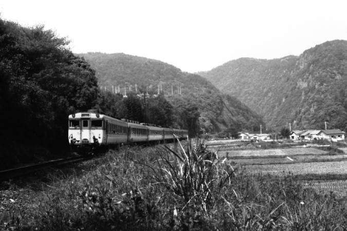 1981年5月5日 旧客狙いで福知山線旧線 at 生瀬～その1